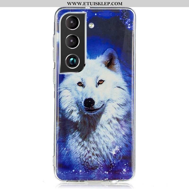 Etui do Samsung Galaxy S22 Plus 5G Fluorescencyjny Wilk